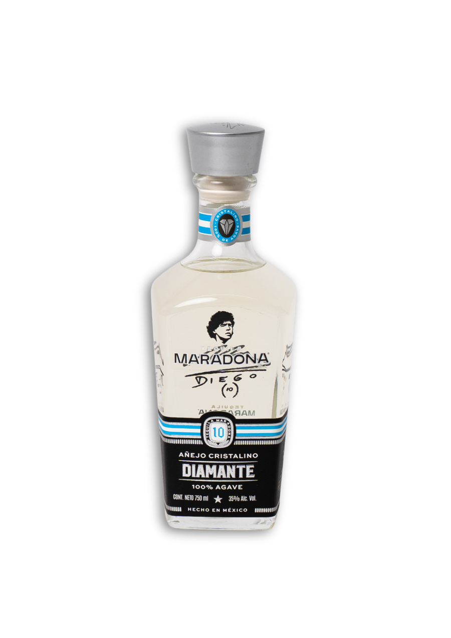 Tequila Maradona Diamante Añejo Cristalino 750ml