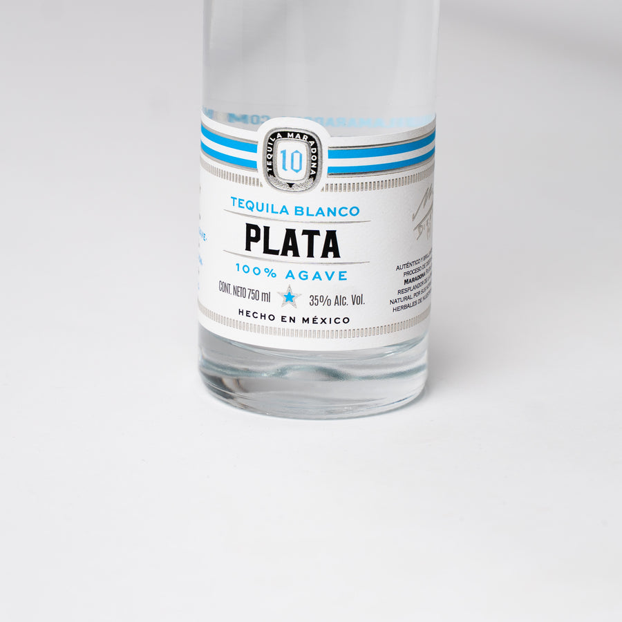 Tequila Maradona Blanco Plata 750 ml