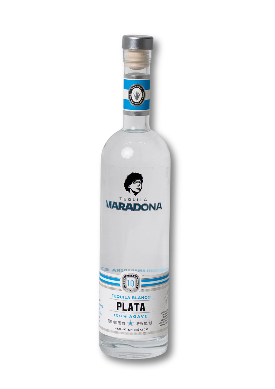 Tequila Maradona Blanco Plata 750 ml