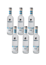 Caja con 6 botellas de Tequila Maradona Blanco Plata (750 ml c/u)