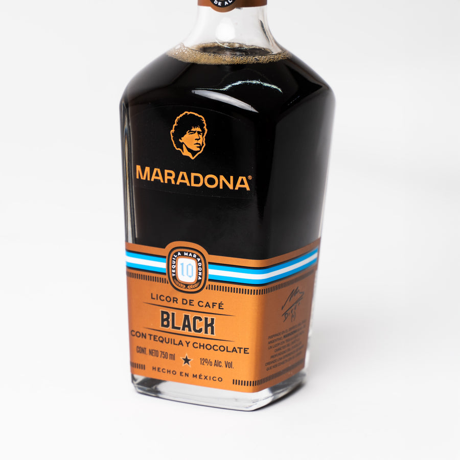Licor de Café con Tequila y Chocolate – Maradona Black 750 ml